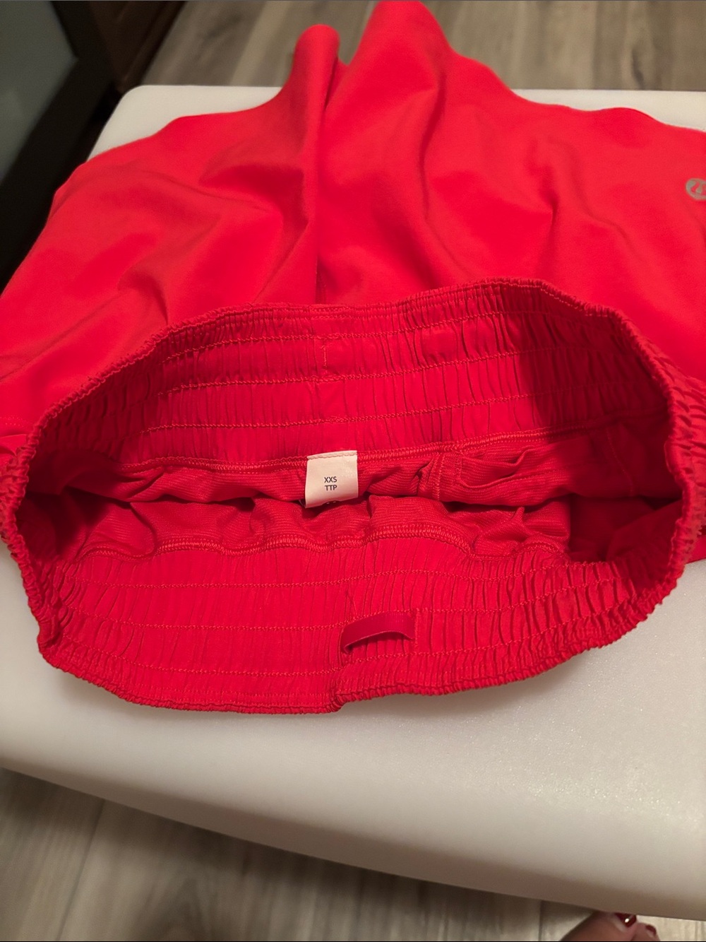 Women’s Athletic LULULEMON Shorts - Bright Pink Active Shorts - Picture 7 of 7